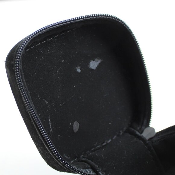 Chanel Black Mini Zipper Jewelry Ring Box - Empty - Picture 8 of 9